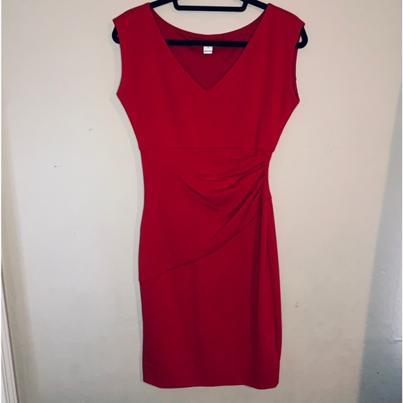 Diane Von Furstenbeg V-Neck Knee-Length Dress - Picture 5 of 10